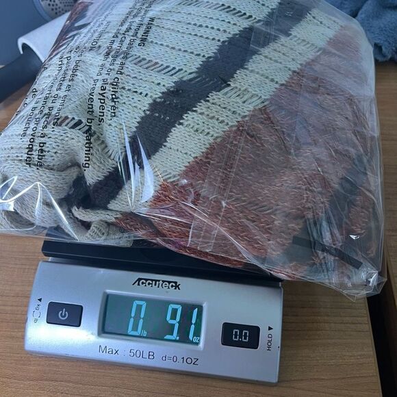 One World Womens Knit Cardigan Size XL Striped Sleeveless - Picture 15 of 16